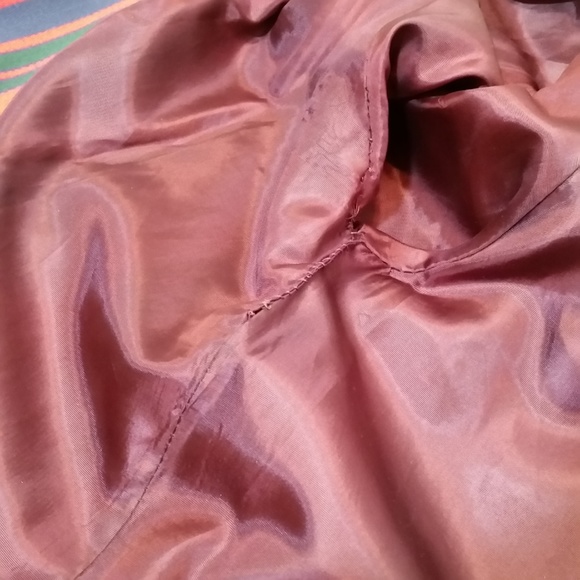 ON HOLD***Striped Jacket Double Breasted Long Coat - Picture 8 of 8